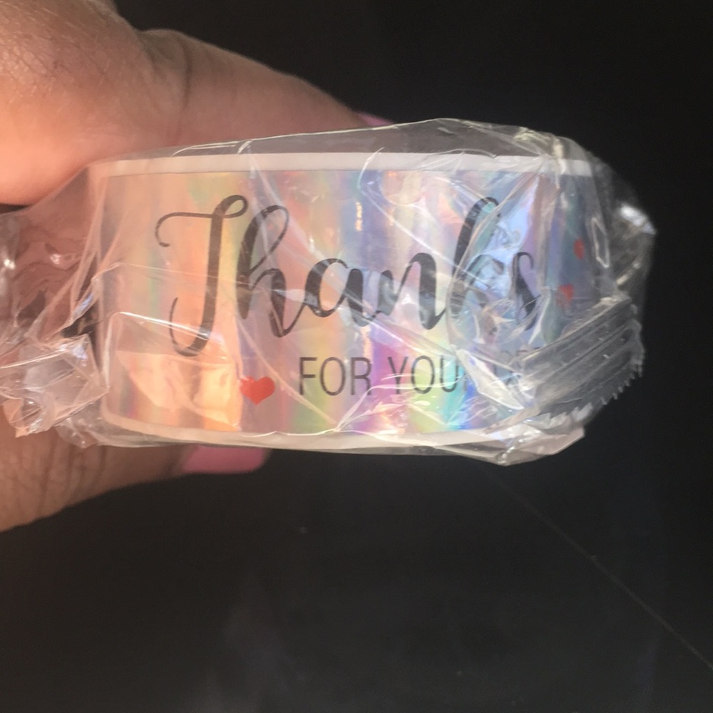 Thankyou Stickers 500